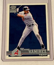 Manny Ramirez 2000 Pacific Paramount #72 Cleveland Indians Boston Red Sox