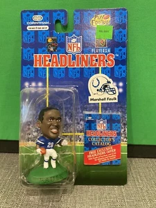Figura de cabezas de cartel de Marshall Faulk 1996 - Imagen 1 de 2