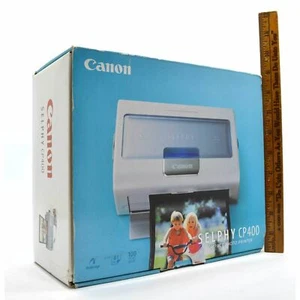 New in Open Box CANON SELPHY COMPACT PHOTO PRINTER #CP400 Never Used! COMPLETE - Picture 1 of 5
