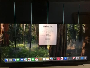 Apple MacBook 13" 2018 A1989 i5 2,3 GHz 8 Go 256 Go gris mauvais écran #060 - Photo 1/9