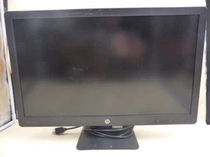 HP P240VA 24" LCD WIDESCREEN MONITOR DP HDMI VGA BLACK - Picture 1 of 3