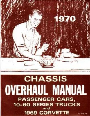 1970 Chevrolet Car Truck Unit Repair Overhaul Rebuild Manual Engine Drivetrain - Image 1 of 4