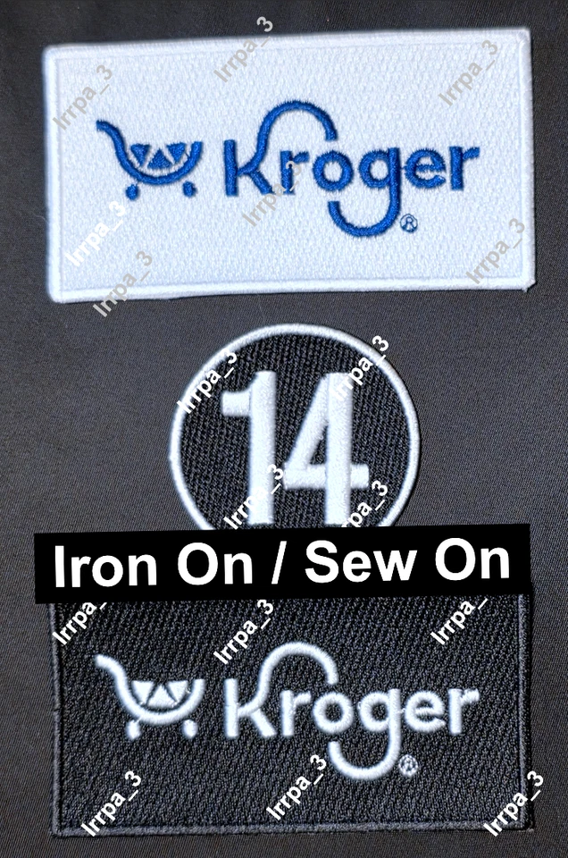 Pete Rose Memorial Patch #14 Cincinnati Reds & jersey Kroger Patch-ALL 3 Patches - Image 1 of 3