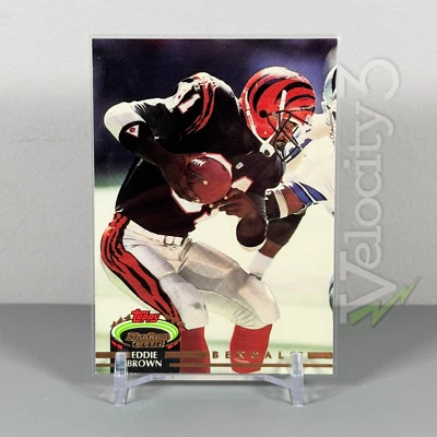 1992 Topps Stadium Club NFL Card: EDDIE BROWN #88 | Cincinnati Bengals - WR - Image 1 of 2