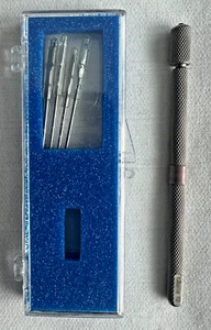 V. Mueller Myringotomy Knife Handle Ear Instrument Ref # 102 With 4 Blades - Picture 1 of 5