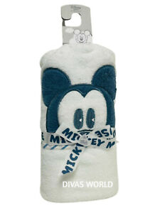 Disney Baby Hooded Towel Mickey Mouse Newborn Soft White Bath Towels Primark NEW
