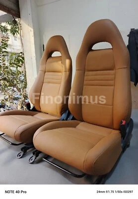 Подходит для Toyota MR2 Spyder Roadster ZZW30 — сменные чехлы из синтетической кожи - Изображение 1 из 4