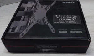 ViewZ VZ-AMO2-A ausschwenkbare doppelte gelenkige Wandhalterung 27" bis 32" Monitore (5) - Bild 1 von 5