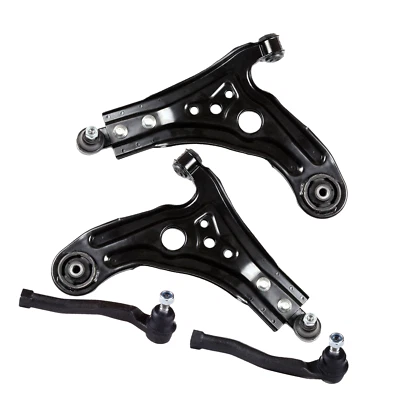 Front Lower Control Arms + Outer Tie Rods for Chevrolet Aveo Aveo5 Pontiac G3 - Image 1 of 4