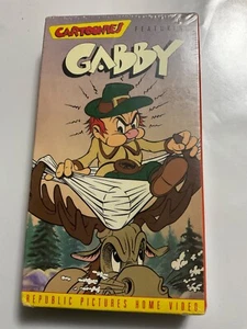 CARTOONIES FEATURING GABBY VHS TAPE NEW SEALED - Picture 1 of 2