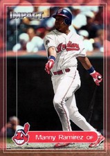 2000 Impact #3 Manny Ramirez Cleveland Indians