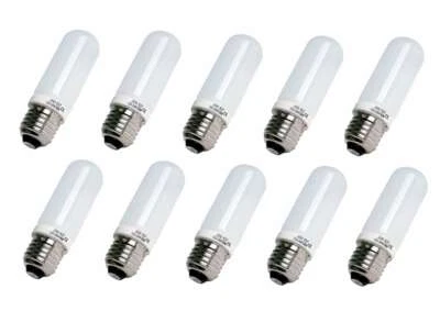 10 Pack JDD Halogen Bulb Photo Studio E27 Modeling Light 220-240V 150W,For Flash - Image 1 of 4