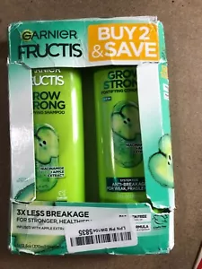Garnier Fructis Grow Strong Nourishing Shampoo and Conditioner All Hair Types - Picture 1 of 2