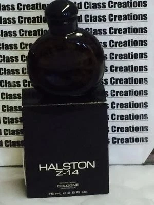 HALSTON Z-14 PARA HOMBRES DE HALSTON - SALPICADURAS DE COLONIA DE 2,5 OZ/75 ML EN CAJA ÁSPERA - RARO Foto 1 de 4