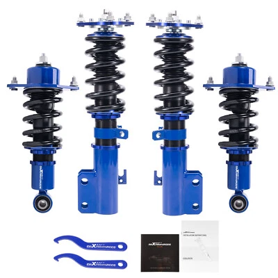 Coilovers Kit For Toyota Celica T23 ZZT230 ZZT231 00-06 Suspension Shock Sping - Immagine 1 di 4