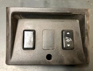 PORSCHE 911 964 993 Blende Mittelkonsole 964552135011 Heckspoiler Schalter - Bild 1 von 2