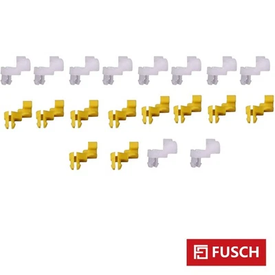 10 juegos de sujetadores de retención de clip de barra de bloqueo de puerta de plástico para Toyota Corolla 84-14 Foto 1 de 4