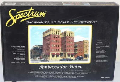 Spectrum Bachmann's HO Scale Cityscenes Ambassador Hotel Item #88002 (Open Box) - Image 1 of 3