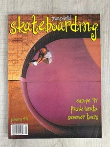 Transworld Skateboarding Magazine Volume 16 #1 January 1998 Europe Hirata Tours - Picture 1 of 22