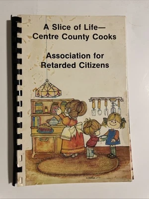 Association For Retarded Citizens Center County Cookbook Vintage Spiral 1984 - Image 1 of 4