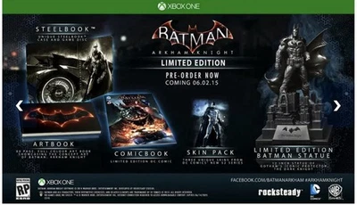 Совершенно новый - Batman Arkham рыцарь ограниченного тиража - Xbox один - запечатанный - Изображение 1 из 4