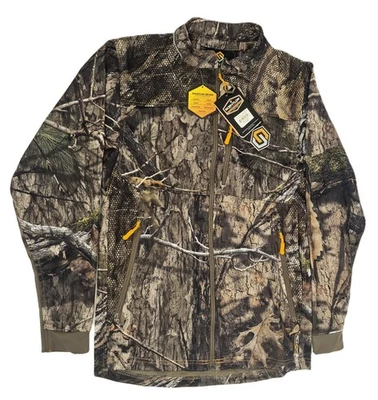 ScentLok Savanna Lightweight Camo Hunting Jacket Realtree Excape Mossy Oak Small - Image 1 of 4