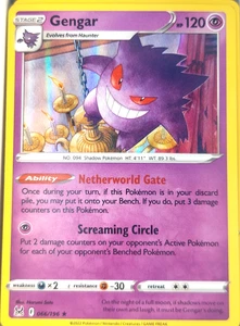 Pokemon Gengar #66 Trading Card Game CCG TCG Holo - Bild 1 von 1