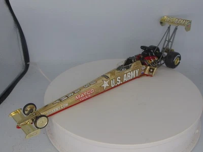 赛车冠军 2002 TONY SCHUMACHER THE SAGE 美国军队 TOP FUEL DRAGSTER 金色 — 第 1/4 张图片
