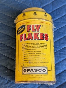 Vintage Merchandise Advertisement - FASCO Fly Flakes Pest Control - Picture 1 of 8