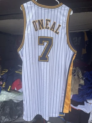 Camiseta cosida 100 % auténtica Reebok Indiana Pacers #7 Jermaine O'Neal talla 52 Foto 1 de 4