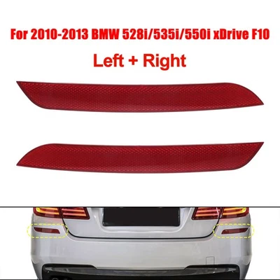 Reflector trasero izquierdo + derecho para BMW 528i/535i/550i xDrive 2011-2013 Foto 1 de 4