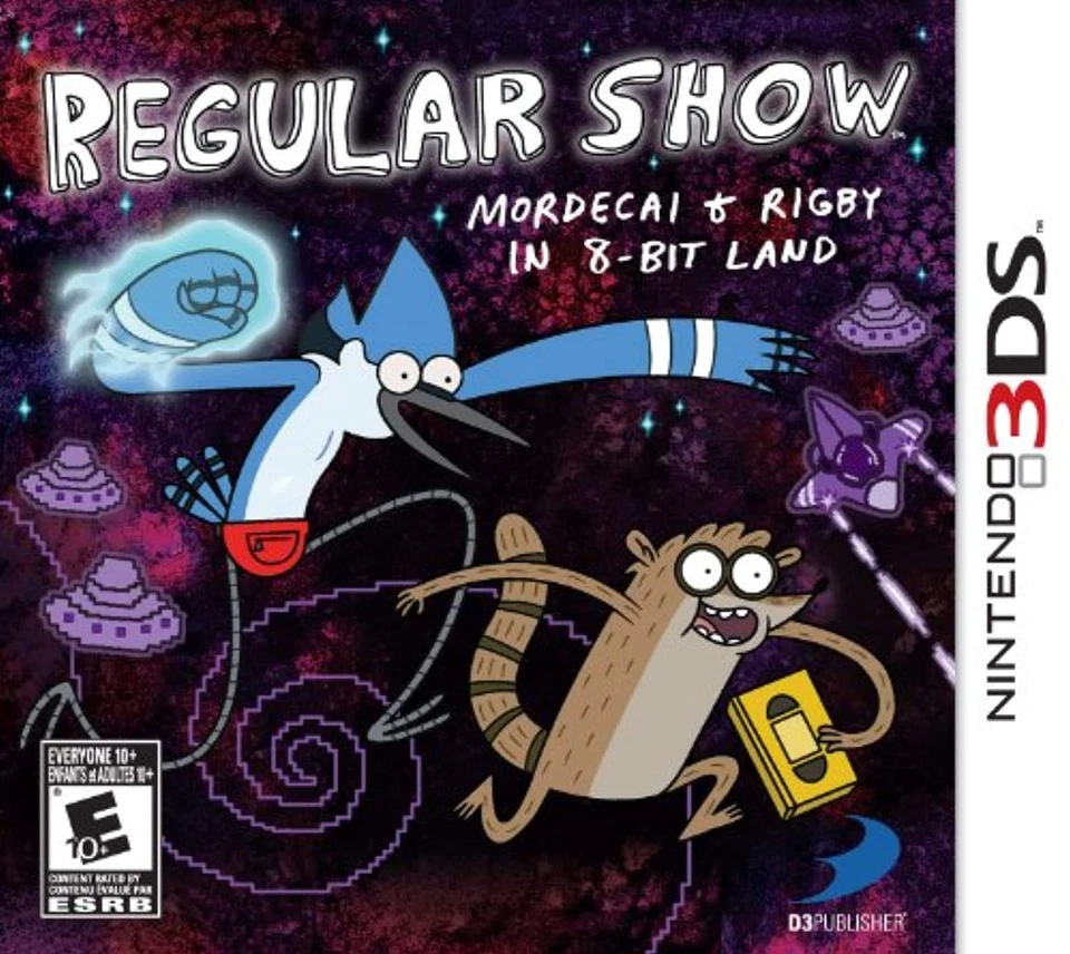 Regular Show: Mordecai and Rigby in 8-bit Land - Nintendo 3DS - Image 1 of 1