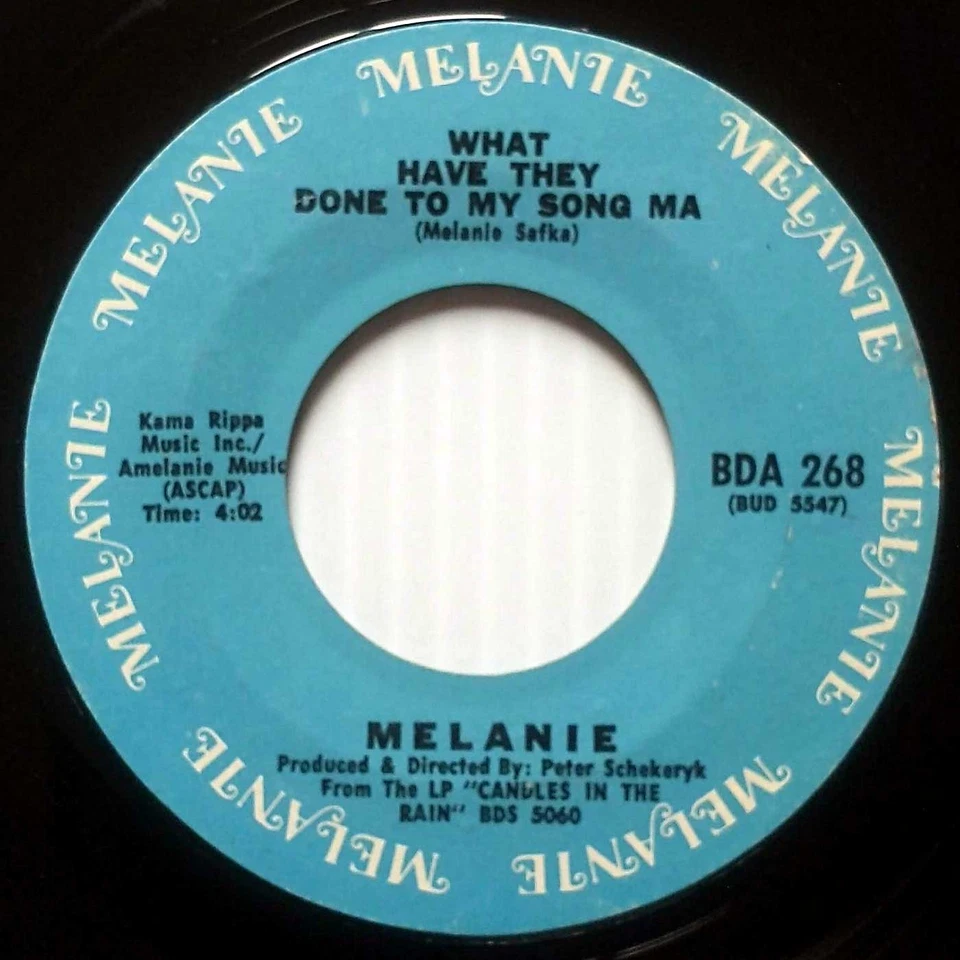 Melanie - The Nickel Song / What Have They Done To My Song Ma [7" 45 rpm Single] - Image 1 of 1