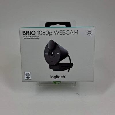 New Logitech Brio 1080p Webcam WEBCAM 960-001593 - Image 1 of 4