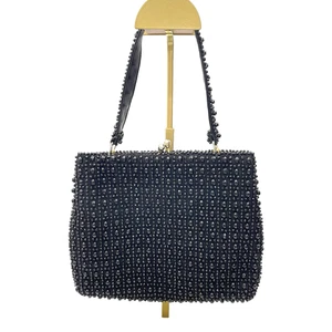 Vintage 1960s Millie's Embellished Beaded Lined Evening Purse Handbag Clutch - Picture 1 of 10