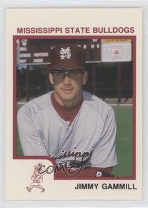 1991 Mississippi State Bulldogs Team Issue Jimmy Gammill