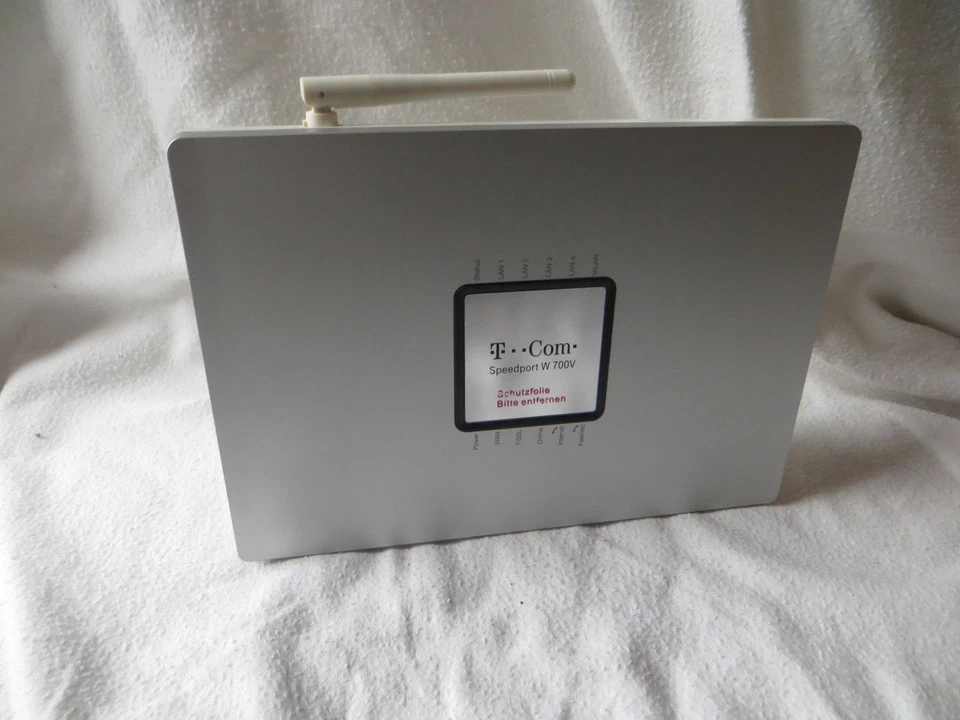Deutsche Telekom Speedport W700V 54 Mbps 4-Port 10/100 Verkabelt Router (4022499 - Bild 1 von 1