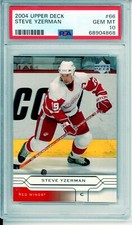 2004 Upper Deck Steve Yzerman  #66 HOF PSA 10 Low Pop