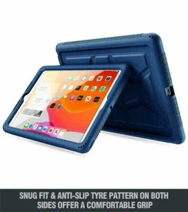 Funda para Tablet iPad 10.2 (2020/2019) Flexible Antigolpes Silicona Cubierta Azul - Imagen 1 de 6