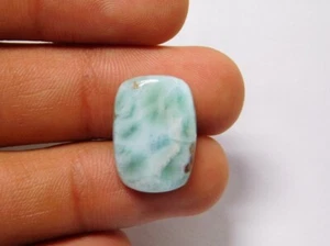 Piedra preciosa suelta natural Larimar cabujón para joyería gema. 11 Cts. ME-7952 - Imagen 1 de 5