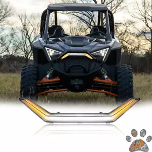 LED DRL/Sequential Front Fang Turn Signal Light For 2020+ Polaris RZR PRO XP / 4 - Picture 1 of 11