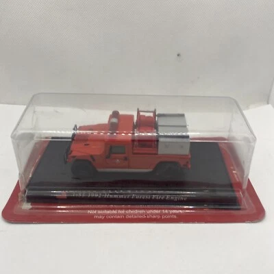 Del prado fire engines of the world 1:53 1992 hummer forest fire engine - Image 1 of 4