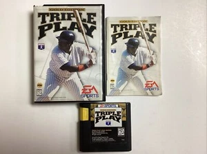 Triple Play Gold Edition- Sega Genesis Complete TESTED CIB - Picture 1 of 6