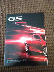 Pontiac Performance Welcome Edition - G5 - Vintage Free Shipping - Picture 1 of 3