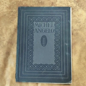 Michelangelo Die Blauen Bucher 1929 German Art Book Karl Robert Langewiesche - Picture 1 of 17