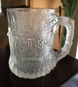(1) Vintage 1993 McDonalds Flintstone's TREEmendous Glass Mug Cup - Picture 1 of 8