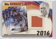 2016 Topps Berger's Best Relics /99 Buster Posey #BBR-BP