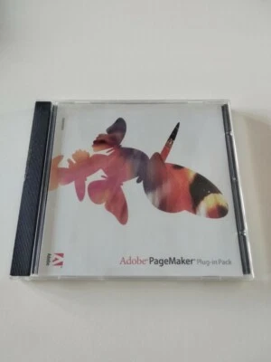 ADOBE PAGEMAKER Plug-in Pack CD SERIAL NUMBER PAGE MAKER  PHOTOSHOP MAC Windows - Immagine 1 di 3