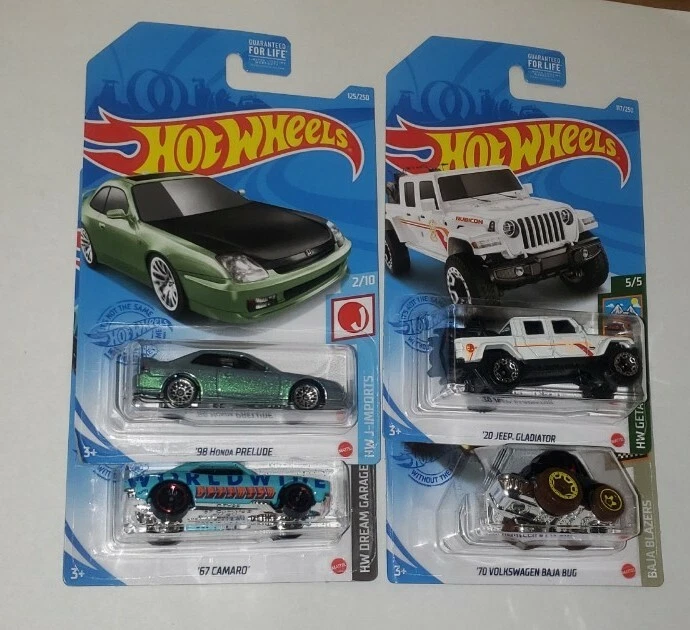 Hot Wheels 2021 Dollar General Exclusive Set LOT (4 Cars) Honda FREE SHIPPING - Image 1 of 1