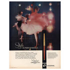 1966 Sheaffer Stylist Style Is Performance Ballet Vintage Print Ad